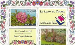 BLOC FEUILLET N° 16 -PARC FLORAL DE PARIS - NEUF SANS CHARNIERE - COTE : 12 € - Mint/Hinged