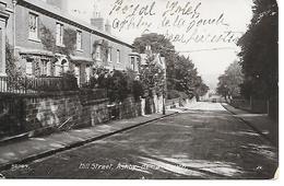 REAL PHOTO - ASHBY DE LA ZOUCH  - HILL STREET  (RARE EARLY REAL PHOTO POSTCARD)  B146 - Sonstige & Ohne Zuordnung