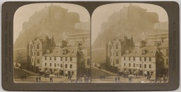 STEREO Scotland - Stereoscopic Edinburgh - Edinburgh Castle From The Grass Market - H. C. WHITE CO PUBLISHERS - Stereoscoopen