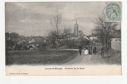 LORREZ LE BOCAGE - CHEMIN DE LA GARE - 77 - Lorrez Le Bocage Preaux