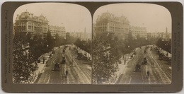 STEREO England - Stereoscopic London - Victoria Embankment And Two Of The Most Famous Hotels Cecil And Savoy - Stereoscoopen