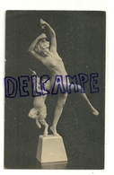 Danseuse Et Faune Par Fattorini. Editions "ARS" Bronze Et Verrerie D'Art. NELS Thill - Skulpturen