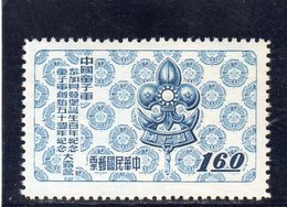 CHINE TAIWAN 1957 SANS GOMME - Unused Stamps