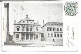Marquise. L'Hôtel De Ville Et L'Ecole. - Marquise