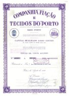 PORTUGAL, Acções & Obrigações, F/VF - Nuovi