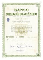 PORTUGAL, Acções & Obrigações, F/VF - Ongebruikt