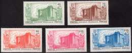 France Sudan Yv# 105/9 Complete Set Mint No Gum - Ungebraucht