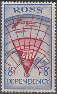 ROSS DEPENDENCY   SCOTT NO. L3    MINT HINGED    YEAR   1957 - Ungebraucht