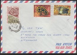 NEW CALEDONIA - NEW ZEALAND AIRMAIL COMMERCIAL COVER - Storia Postale
