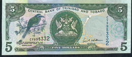 TRINIDAD AND TOBAGO P47 5 DOLLARS 2006 #CY     UNC. - Trindad & Tobago