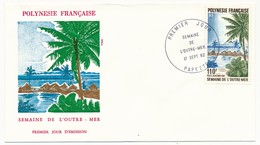 POLYNESIE FRANCAISE - FDC - Semaine De L'Outre-mer - 17 Septembre 1982 - Papeete - FDC