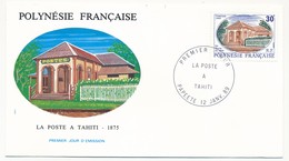 POLYNESIE FRANCAISE - 2 FDC - La Poste à Tahiti - 12 Janvier 1989 - Papeete - FDC