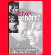 GERMANIA - Scheda Telefonica - Usata - 1997 - Postfiliale - Schon Gehort? - Chip (PD) - ODS - 12 DM - Em. 1997-8 - GSM, Cartes Prepayées & Recharges