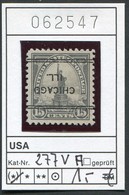 USA 1922 - Etats-Unis - Michel 277 - Precancellation Chicago Kopfstehend / Inverted / Vorausentwertung - Voorafgestempeld