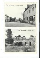 Fays-les-Veneurs - Double Vues - Rue De L'église Old Timer - Pont Du Wez Homme Cheval Vache - Paliseul