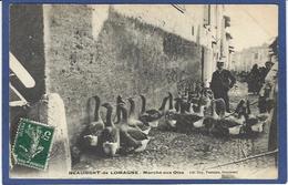 CPA Tarn Et Garonne 82 Beaumont De Lomagne Marché Aux Oies Circulé - Beaumont De Lomagne