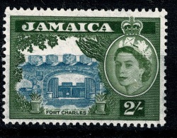 RB 1225 - Jamaica 1956 2/= SG 170 Mint Stamp - Cat £13+ - Jamaica (...-1961)