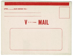 RB 1225 -WWII Mint USA V. Mail Form - Postal Stationery - Andere & Zonder Classificatie