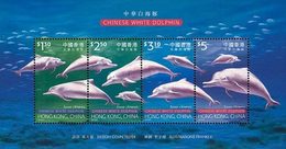 China Hong Kong 1999 Endangered Species - Chinese White Dolphin MS/Block MNH - Blocks & Sheetlets