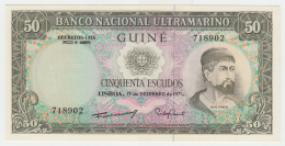 Portuguese Guinea 50 Escudos 1971 UNC NEUF Pick 44 - Guinée