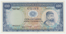 Portuguese Guinea 100 Escudos 1971 UNC NEUF Pick 45 - Guinee