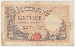 Italy 100 Lire 1943 G-VG Pick 67a  67 A - 100 Liras