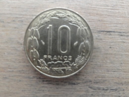 Central African  10  Francs  1983  Km 9 - Centrafricaine (République)