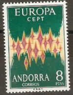 Andorra 1972 67  Europa   Unmounted Mint - Altri & Non Classificati