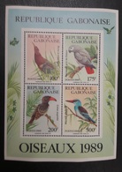 GABON 1989 SOUVENIR SHEET SS BLOC YT YVERT 57 BLOCK  BIRDS PARROTS OISEAUX OISEAU  MNH - Gabon (1960-...)