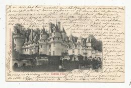 Cp, 37, Château D'ASSE , Dos Simple ,voyagée 1902, Ed. Kunzli - Autres & Non Classés