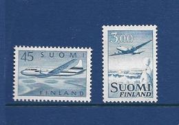 FINLANDE 1963 AVIONS  YVERT N°A8/9 NEUF MNH** - Neufs