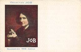 Collection Job.    Calendrier 1906    Signé  Duvocelle        Un Peu Défraîchie  (voir Scan) - Autres & Non Classés