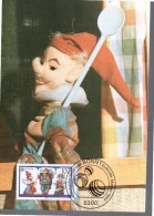 ALLEMAGNE     Carte Maxi  1989  Enfants Bd Jeunesse Marionnette Europa - Marionetas