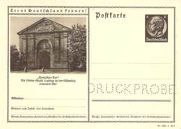 P236 B7 Landau Deutsches Reich Blanc Druckprobe - Cartes Postales