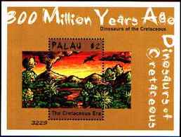 72269) LOTTO FRANCOBOLLI DELLE ISOLE  PALAU-2000 Bf 118 Fauna Dinosauri Del Cretaceo (II) Mnh** - Altri - Oceania