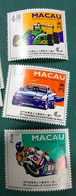 MACAU 1993 - 40TH ANNIVERSARY OF THE MACAO GRAND PRIX - SET OF 3 UM VF - Collections, Lots & Series