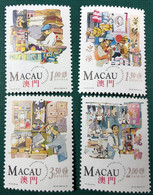 MACAU 1994 TRADITIONAL OLD SHOPS OF MACAO - SET OF 4, UM VF - Collections, Lots & Séries