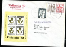 Bund PU152 D2/001b PHILATELIA DÜSSELDORF Gebraucht Köln 1983 - Privatumschläge - Gebraucht
