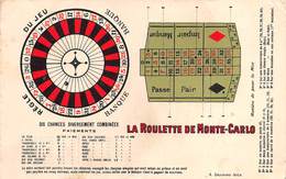 0488 "LA ROULETTE DE MONTE-CARLO-MANIERE DE POSER LA MIE"  CART  SPED 1913 - Sonstige & Ohne Zuordnung