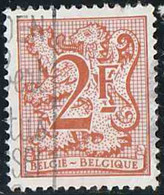 Belgique 1978 Yv. N°1898 - 2F Orange - Oblitéré - 1977-1985 Zahl Auf Löwe (Chiffre Sur Lion)