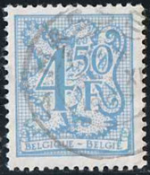 Belgique 1977 Yv. N°1845 - 4F50 Lavande - Oblitéré - 1977-1985 Figuras De Leones