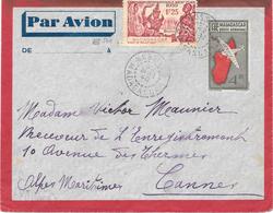 Lettre Madagascar Nossi-bé 1940 - Lettres & Documents