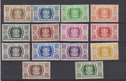 WALLIS ET FUTUNA      N°  YVERT  :  133/146     NEUF AVEC  CHARNIERES      (  CH 36  ) - Unused Stamps