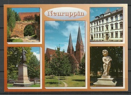 Deutschland Ansichtskarte NEURUPPIN Gesendet 1997, Mit Briefmarke - Neuruppin