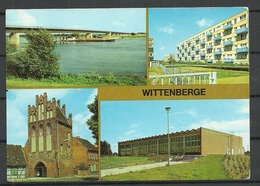 Deutschland DDR Ansichtskarte WITTENBERGE (Kr. Perleberg ) 1990 Nach Estland Gesendet, Mit Briefmarke - Wittenberge