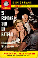 L'arabesque Espionnage N° 328 - 3 Espions Sur Un Bateau - Claude Stephen - ( 1964 ) . - Editions De L'Arabesque