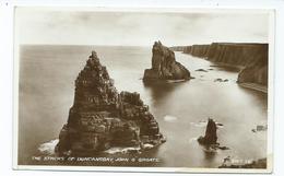 Scotland Postcard Rp John O Groats The Stacks Rp Valentines Posted 1938 - Caithness