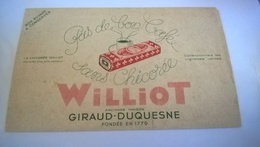 BUVARD La Chicoree WILLIOT - Café & Thé