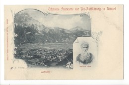 20601 - Altdorf Walther Fürst Offizielle Postkarte Der Tell-Aufführung 1899 - Altdorf