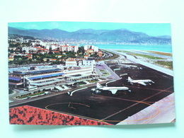 V10-06-alpes Maritimes-nice-avions-aeroport- - Transport Aérien - Aéroport